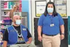  ?? GREG GAYNE/NBC ?? ”Superstore,” starring Colton Dunn and Kaliko Kauahi, has worked the pandemic into its plots.