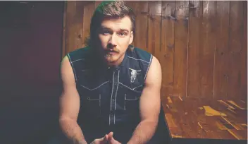  ??  ?? “I want my concerts to be rowdy,” says country singer Morgan Wallen, a finalist in Season 6 of The Voice.