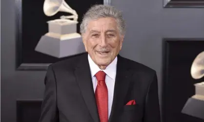  ?? Photograph: Evan Agostini/Invision/AP ?? Tony Bennett at the 2018 Grammy awards.