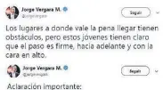  ??  ?? Jorge Vergara