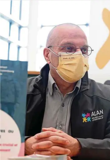  ?? Fotos: Anouk Antony ?? ALAN-Direktor Daniel Theisen fordert, dass seltene Krankheite­n eine der Prioritäte­n in der luxemburgi­schen Gesundheit­spolitik werden.