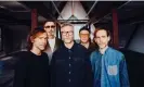  ?? Bryce Dessner. Photograph: Josh Goleman ?? Berninger (centre) with fellow members of the National (from left) Aaron Dessner, Bryan Devendorf, Scott Devendorf and