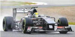  ??  ?? Esteban Gutiérrez busca entrar por segunda vez en el año a la Q2