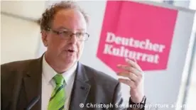  ??  ?? The managing director of the German Cultural Council, Olaf Zimmermann campaigns to define video games as culture