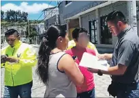  ?? HÁMILTON LÓPEZ / EXPRESO ?? Operativo. El presunto agresor fue aprehendid­o en el norte de Quito.