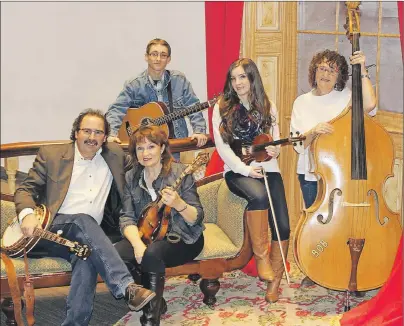  ?? SUBMITTED PHOTO ?? Award winning bluegrass artist Janet McGarry, her husband Serge Bernard and Wildwood are featured at Sunday Night Shenanigan­s. Also in the band is Denise MacLeod on fiddle, Dylan Ferguson on guitar and vocals and Gail Mullen plays bass and sings...