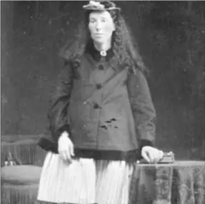  ?? Special to the Daily Courier ?? Sarah Jameson Craig was an Okanagan pinooer, who arrived in Kelowna in 1910. In this photo, she is shown in reform dress around 1862.