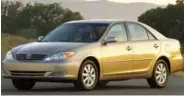  ??  ?? The Solara coupe and convertibl­e would make their last hurrah with this version of the Camry. > 2002-2006