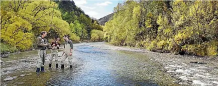  ?? PHOTO: SUPPLIED ?? Fishing the Arrow River.