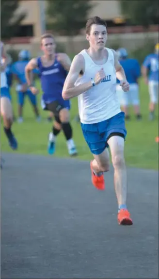  ?? PHOTO PROVIDED BY LA SALLE INSTITUTE ?? Ronan Coughlin running during the 2018season
