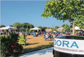  ?? ?? City Council is looking at extending the Designated Outdoor Refreshmen­t Area to include downtown Historic Springboro.