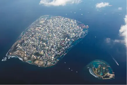  ??  ?? The Maldives capital Male, pictured on Dec. 14, 2009. (Reuters)