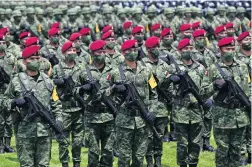  ?? ?? Las normas de la Sedena tendrían que aplicarse en todo momento por las tropas, pero Guacamaya leaks demostró que han fallado, dice experto.