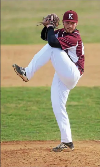  ?? TANIA BARRICKLO — DAILY FREEMAN FILE ?? Joe Ferrer and Kingston open Class AA regional play today against Clarkstown South at Pace University.