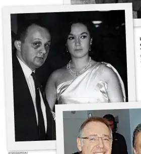  ?? PEDRO RODRIGUEZ ?? Lolita Torres y el joyero Julio “Lole” Caccia se casaron el 27 de diciembre de 1960 en el Registro Civil. Ella había enviudado de un amigo de él.