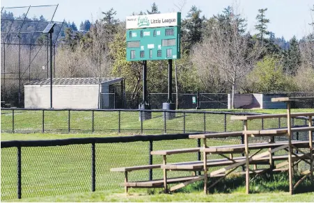  ??  ?? More than 3,000 bleachers will be brought in to surround the main diamonds at Layritz Little League.