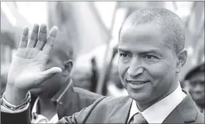  ??  ?? Moise Katumbi, former governor of Congo’s Katanga province (Photo: REUTERS)