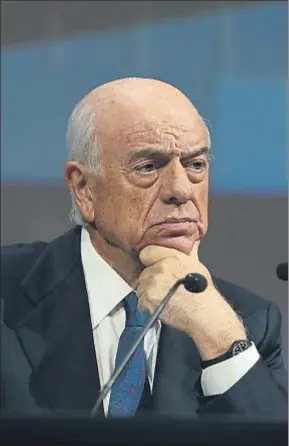  ?? PACO CAMPOS / EFE ?? Francisco González, presidente de BBVA