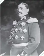  ??  ?? General Oskar von Xylander kommandert­e 1. bayerske armékorps ved Sarrebourg.