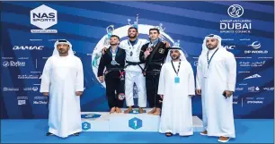  ?? — SUPPLIED PHOTO ?? Medal winners at the Nad Al Sheba Sports Tournament.