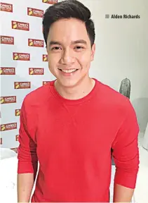  ??  ?? Alden Richards