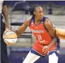  ?? KUCIN JR./AP DANIEL ?? Mystics center Tina Charles was named to her third U.S. Olympic team this week.