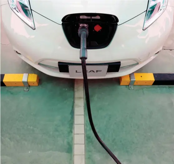  ?? Reuters ?? Power utilities, tech start-ups and oil majors are among parties interested in European EV charging stations, a sector that looks set for growth
