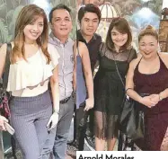  ??  ?? Emilie Joseph, Rey Cometa, Arnold Morales, Hershey Raneses, Debby Mateo