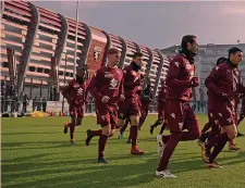  ?? LAPRESSE ?? Un allenament­o dei giocatori del Torino allo stadio Filadelfia