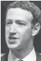  ?? EPA ?? Zuckerberg