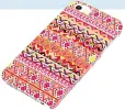  ??  ?? DeinPhone zigzag pattern case for iPhone, £7.99. 0843 504 7194/ amazon.co.uk Argos zigzag pouffe, £39.99. 0345 640 2020/ argos.co.uk