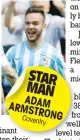  ??  ?? STAR MAN ADAM ARMSTRONG Coventry