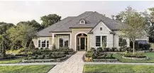  ??  ?? The Build on Your Lot program in greater and central Houston offers a variety of single-family homes.