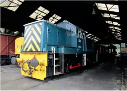  ?? Andy Coward ?? The Ecclesbour­ne Valley Railway’s 14s@60 event in July will feature six popular diesel-hydraulic locomotive­s, including Nene Valley Railway-based 9529. Also expected to be in use during the event are D9504, D9525, D9537, D9551 and D9553.