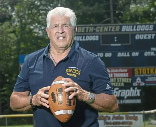  ?? Pittsburgh Post-Gazette ?? Tony Ruscitto is age 80 — and a head coach again for the first time since 2003. Beth-Center hired Ruscitto last month.