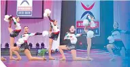  ?? ?? La Internatio­nal Cheer Union reconoció la fuerza con la que cerraron su presentaci­ón las mexicanas.