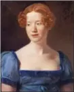  ?? PHOTO COURTESY OF YCBA ?? Portrait of Lady Pringle, née Emilia Anne MacLeod.