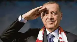  ?? AP ?? Für Basaksehir steht Recep Tayyip Erdogan immer bereit