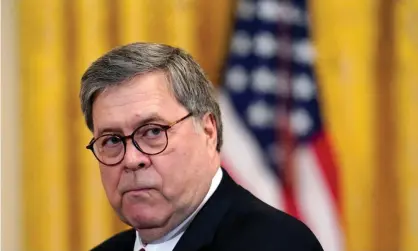  ?? Photograph: Yuri Gripas/Reuters ?? William Barr is likely to keep his position if Donald Trump wins November’s election.