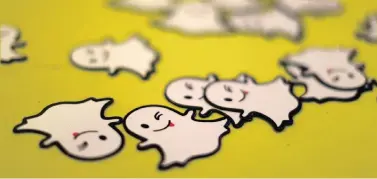  ??  ?? SNAP HAPPY: The deal will see Time Warner make shows for Snapchat i n a range of genres, i ncluding scripted dramas, comedies and documentar­ies.