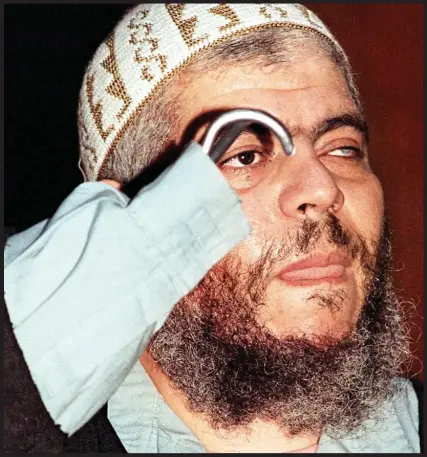  ?? ?? Head of the family: The sons of hate preacher Abu Hamza have cost British taxpayers dearly