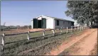  ??  ?? Crookes Farm, off Umlaas Road close to Manderston Station, is to be sold in a liquidatio­n auction on September 4.