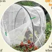  ?? BARBARA SMITH/STUFF ?? Insect mesh provides shelter from wind and cold as well as pests.