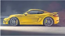  ??  ?? Porsches, such as the Cayman, held their value.
