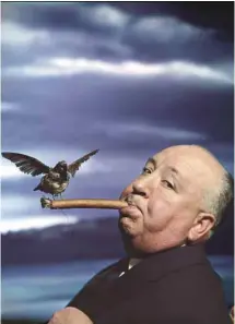  ?? 2016 ARCHIVES PHILIPPE HALSMAN/MAGNUM PHOTOS ?? Hitchcock pour la promotion de The Birds (1962), Philippe Halsman