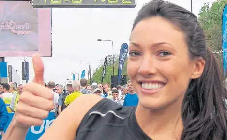  ??  ?? Former Miss Great Britain Sophie Gradon who has died at the age of 32 after appearing on Love Island.