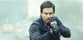  ?? STXFILMS ?? Mark Wahlberg’s action movie Mile 22 finished a distant third at the weekend box office.