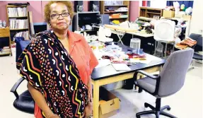  ??  ?? In this August 20 photo, retired banker Paulette Shipp poses at the Sunshine Cultural Arts Center in East St Louis, Ill.