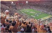  ?? TENNESSEAN FILE ?? Tennessee fans cheer the Vols at Sun Devil Stadium in the Fiesta Bowl against Florida State on Jan. 4, 1999.