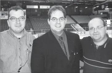  ?? COURTESY ROBERT LEGAULT ?? Steve Gosselin (right) was discovered in his home by the Sherbrooke Police Service (SPS) on Saturday morning.